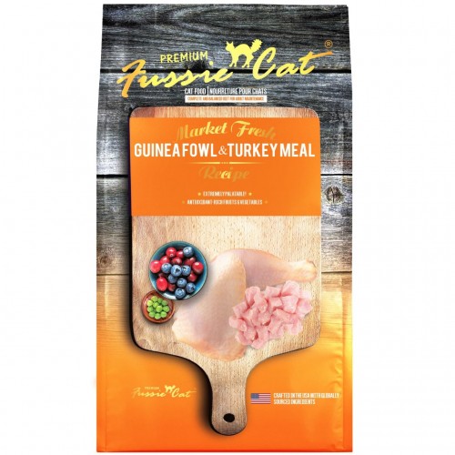  Fussie Cat – Market Fresh 純天然貓糧 珍珠雞及火雞配方 4lb