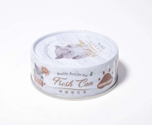 Fresh Can-肉泥主食罐-關節機能成貓 -鮭魚（啡罐）