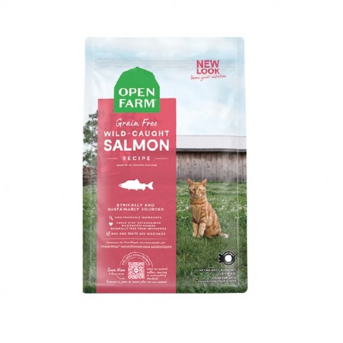Open Farm 無穀物野生三文魚全貓糧 4lb