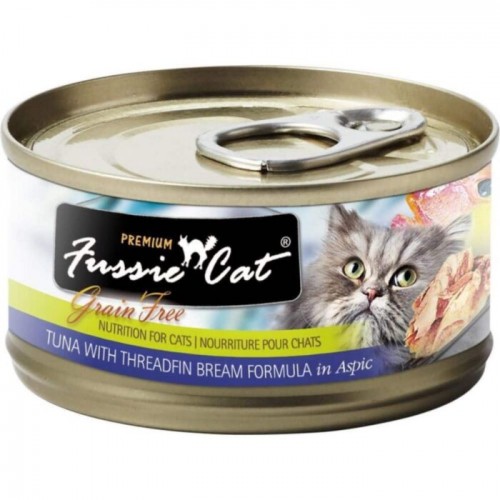 Fussie Cat Black Label Tuna with Threadfin Bream ( 吞拿魚 + 鯛魚 )