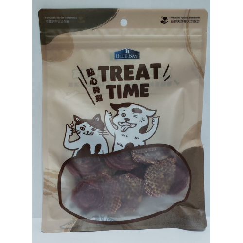 TreatTime台灣手工小食QQ膠原樱桃鴨圆片80g