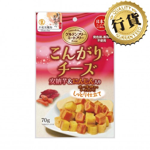 香燒甜薯+胡蘿蔔片-70g