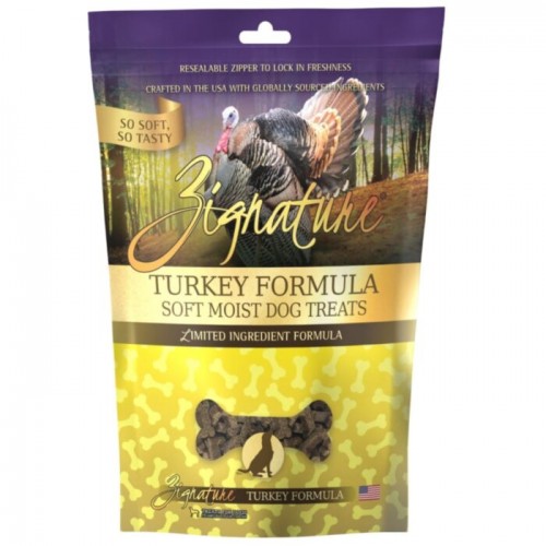 Zignature Turkey Formula Soft Moist Dog Treats (4oz)超越火雞香軟鮮肉小食