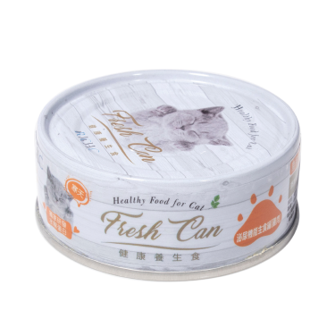 Fresh Can-肉泥主食罐-泌尿機能成貓-純雞肉（橙罐）