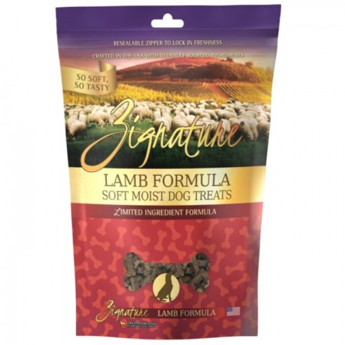 Zignature Lamb Formula Soft Moist Dog Treats (4oz)超越羊肉香軟鮮肉小食