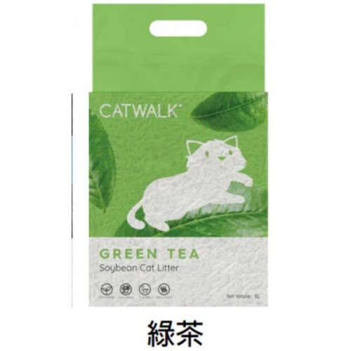  CATWALK 豆腐貓砂 - 綠茶香味 6L