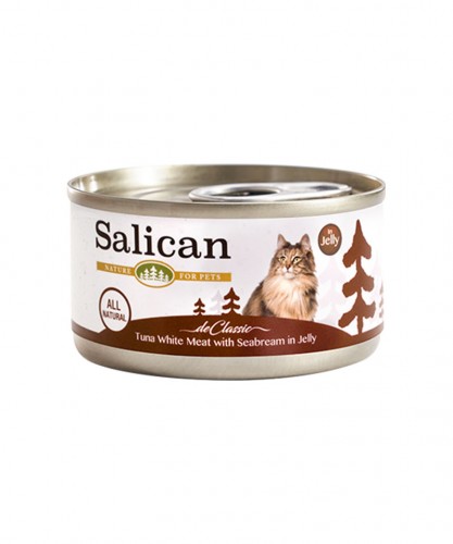 Salican - Tuna White Meat With Seabream In Jelly白肉吞拿魚、鯛魚 - 85g