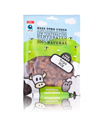 AlfaPet Natural Treat Farm Series - Lamb Tripe 羊肚80g