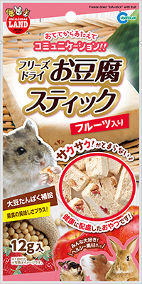 Marukan 士多啤梨蘋果味豆腐磚 21g