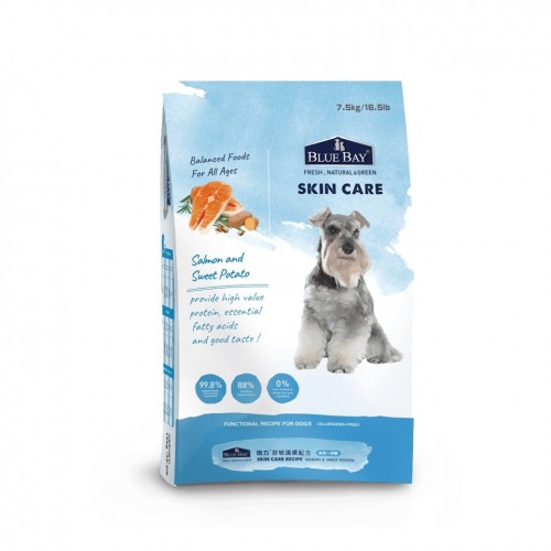 Blue Bay倍力 S30鮭魚+甜薯舒敏護膚防敏全犬糧7.5KG