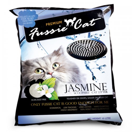 Fussie Cat Litter Jasmine (茉莉花味)10L