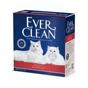 EVER CLEAN 多貓專用低敏貓砂(微香味)25lb