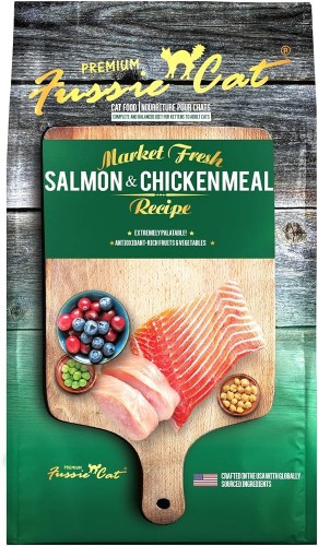  Fussie Cat – Market Fresh 純天然貓糧 三文魚及雞肉配方